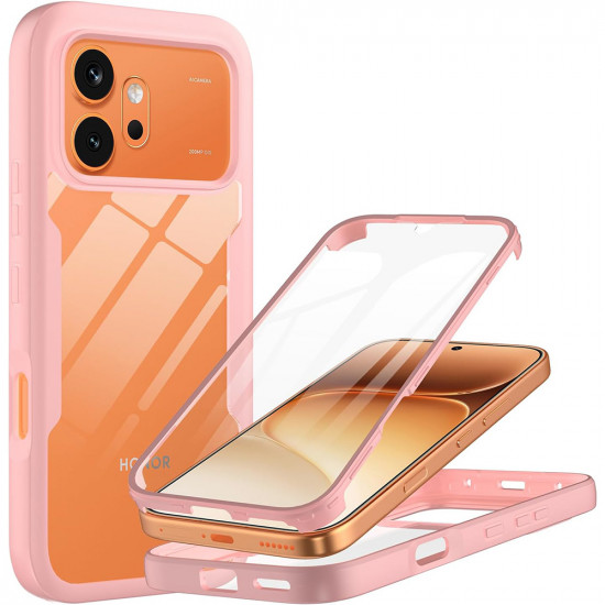 Techsuit ColorVerse 360 Series + Screen Protector Honor 600 / 600 Pro Pink