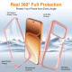 Techsuit ColorVerse 360 Series + Screen Protector Honor 600 / 600 Pro Pink