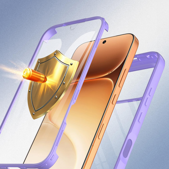 Techsuit ColorVerse 360 Series + Screen Protector Honor 600 / 600 Pro Purple Techsuit ColorVerse 360 Series + Screen Protector Honor 600 / 600 Pro Purple