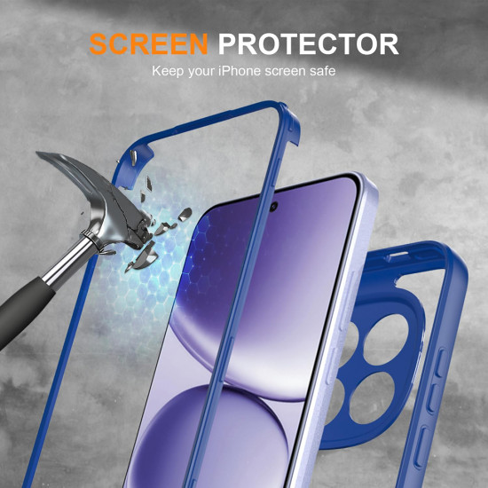 Techsuit ColorVerse 360 Series + Screen Protector Samsung Galaxy A27 5G Blue Techsuit ColorVerse 360 Series + Screen Protector Samsung Galaxy A27 5G Blue
