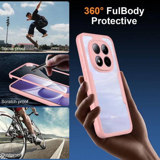 Techsuit ColorVerse 360 Series + Screen Protector Samsung Galaxy A27 5G Pink Techsuit ColorVerse 360 Series + Screen Protector Samsung Galaxy A27 5G Pink