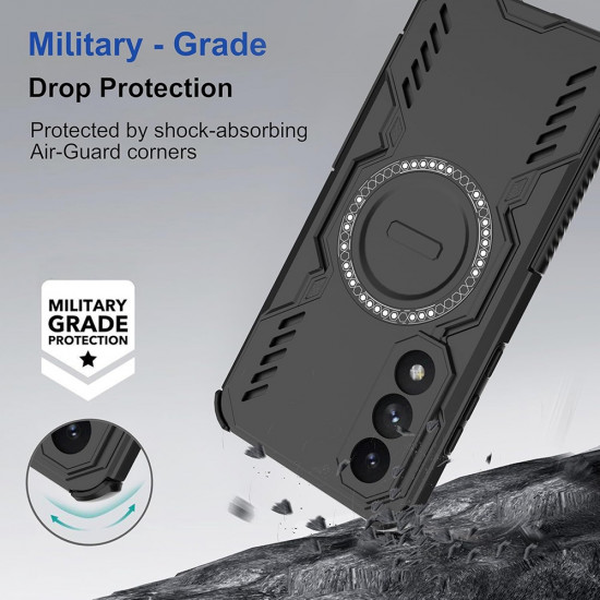 Techsuit ArmorMag Case Honor 600 Pro Black Techsuit ArmorMag Case Honor 600 Pro Black
