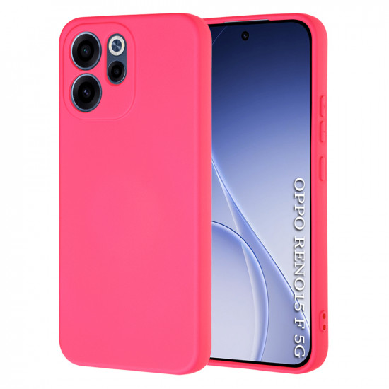 Techsuit SoftFlex Oppo Reno15 F / Reno15 FS 5G Hot Pink
