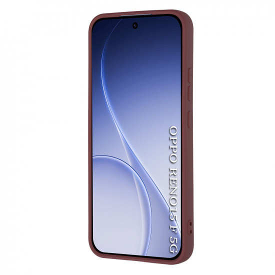 Techsuit SoftFlex Oppo Reno15 F / Reno15 FS 5G Plum Red