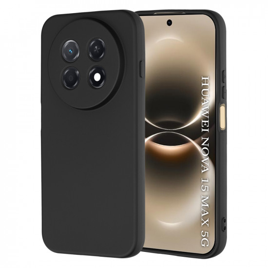 Techsuit SoftFlex Huawei nova 15 Max Black Techsuit SoftFlex Huawei nova 15 Max Black