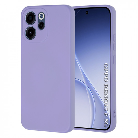 Techsuit SoftFlex Oppo Reno15 F / Reno15 FS 5G Light Purple