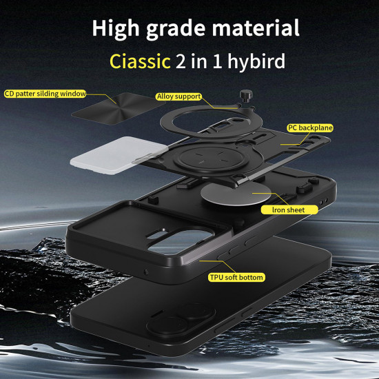 Techsuit CamGuard Pro Xiaomi Poco F7 Blue Techsuit CamGuard Pro Xiaomi Poco F7 Blue