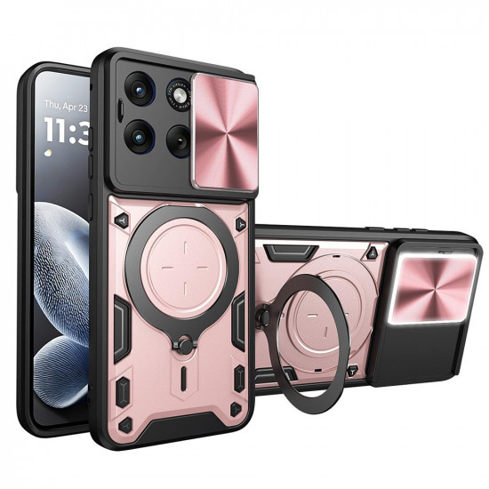 Techsuit CamGuard Pro Motorola Edge 70 Fusion Rose Gold