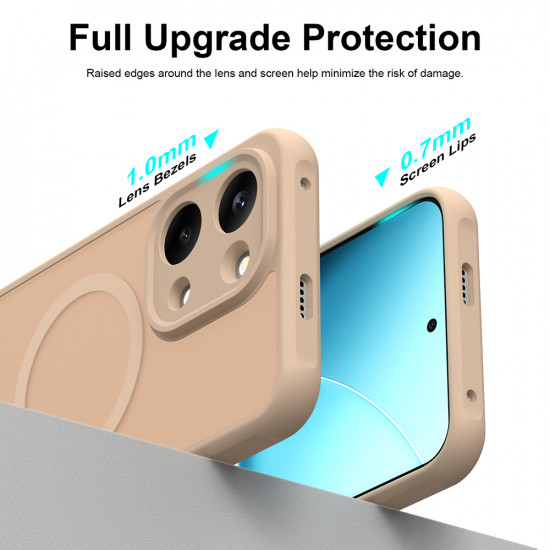 Techsuit HaloFrost II MagSafe Xiaomi Poco X8 Pro Max Gold Techsuit HaloFrost II MagSafe Xiaomi Poco X8 Pro Max Gold