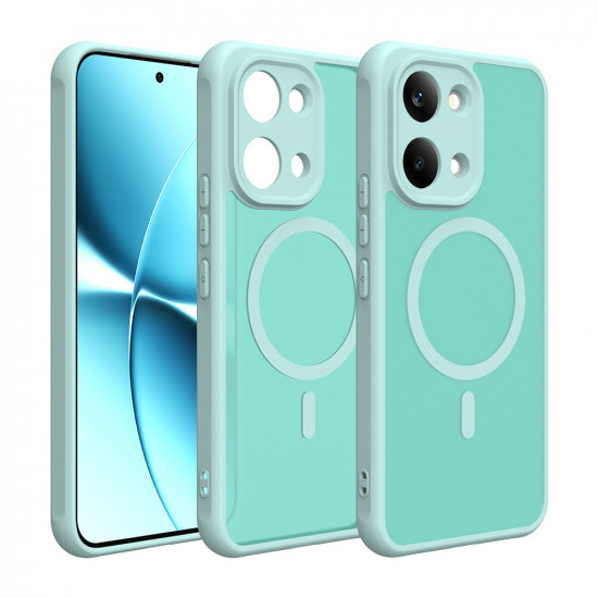 Techsuit HaloFrost II MagSafe Xiaomi Poco X8 Pro Max Mint Green Techsuit HaloFrost II MagSafe Xiaomi Poco X8 Pro Max Mint Green