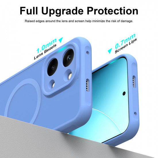 Techsuit HaloFrost II MagSafe Xiaomi Poco X8 Pro Max Sky Blue Techsuit HaloFrost II MagSafe Xiaomi Poco X8 Pro Max Sky Blue