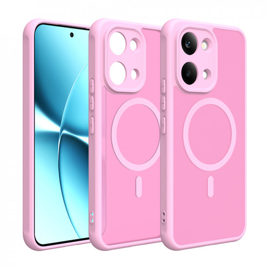 Techsuit HaloFrost II MagSafe Xiaomi Poco X8 Pro Max Pink Techsuit HaloFrost II MagSafe Xiaomi Poco X8 Pro Max Pink