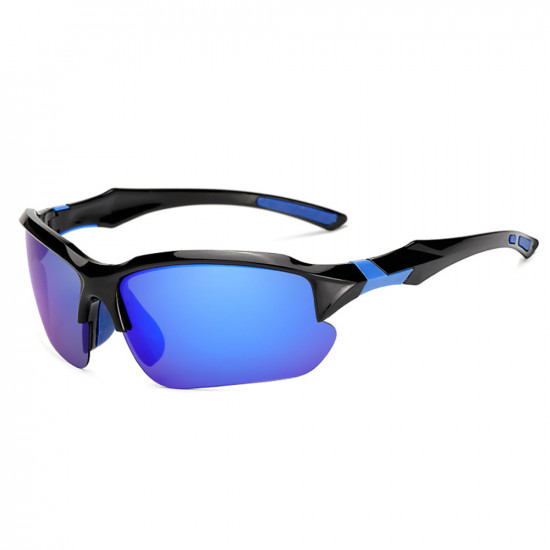 Techsuit Bike Glasses (9301) for Cycling and Sport Outdoor Activities, with UV Protection, Unisex Black / Blue Techsuit Bike Glasses (9301) for Cycling and Sport Outdoor Activities, with UV Protection, Unisex Black / Blue