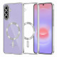 Techsuit Luxury Crystal MagSafe Samsung Galaxy A37 5G Silver Techsuit Luxury Crystal MagSafe Samsung Galaxy A37 5G Silver