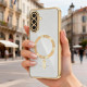 Techsuit Luxury Crystal MagSafe Samsung Galaxy A37 5G Silver Techsuit Luxury Crystal MagSafe Samsung Galaxy A37 5G Silver