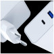 3MK FlowPower Wall Charger USB-A + USB-C 45W PD 3.0 QC4+ white