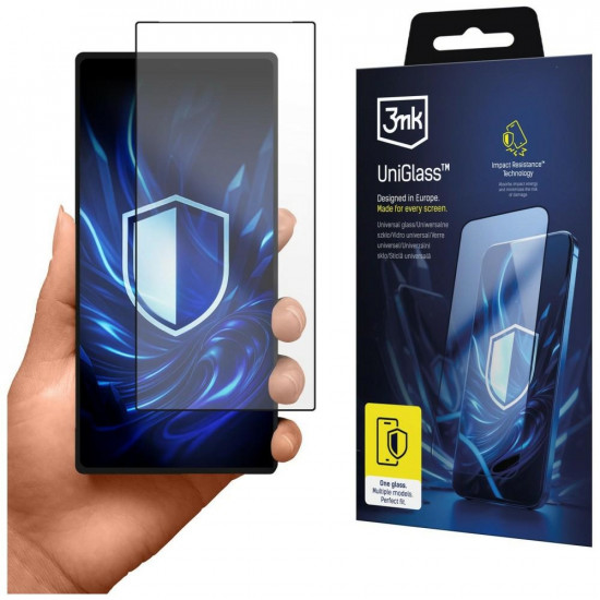 3MK UniGlass universal tempered glass 20 3MK UniGlass universal tempered glass 20