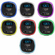 Car Charger 4smarts Media&amp;Assist 2 FM Bluetooth with Multimedia Input and Hands-Free Function silve