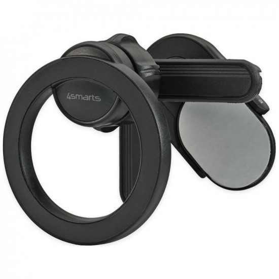Phone Holder 4smarts Universal for Monitor and Car MagSafe black