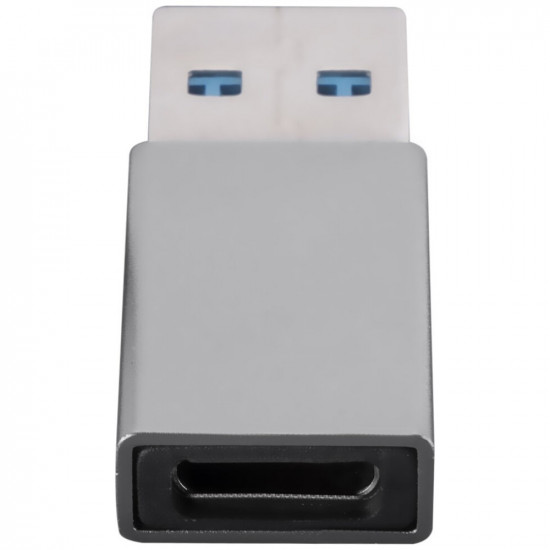 4smarts Passive USB-A 3.0 to USB-C 2 pcs adapter. silver 4smarts Passive USB-A 3.0 to USB-C 2 pcs adapter. silver
