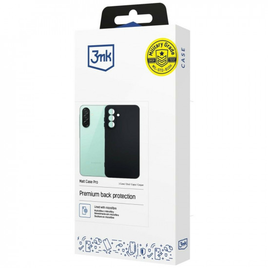 3MK Matt Case Pro Case for Samsung Galaxy A27 5G Black