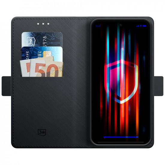 3MK Wallet Case for Samsung Galaxy A27 5G black