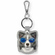 Case locatorr Nimmy Glasses Cool and Cute Dog gray