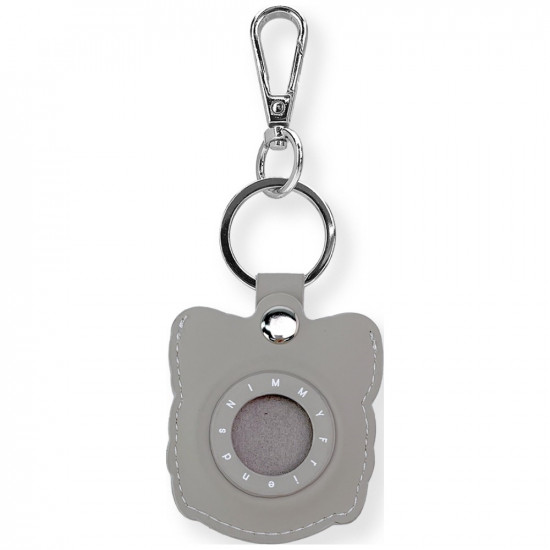 Case locatorr Nimmy Glasses Cool and Cute Dog gray