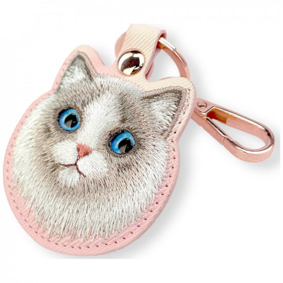 Case Locator Nimmy New Big Eyed Pet 2.0 Cat pink
