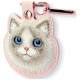 Case Locator Nimmy New Big Eyed Pet 2.0 Cat pink