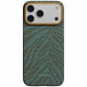 Case PITAKA Edge Case Breath of Veins for iPhone 17 Pro dive green
