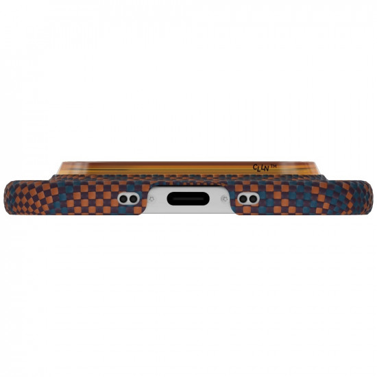 Case PITAKA Edge Case Breath of Veins for iPhone Air burning orange
