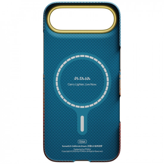 Case PITAKA Edge Case California Dream 01 for iPhone Air sunset Case PITAKA Edge Case California Dream 01 for iPhone Air sunset