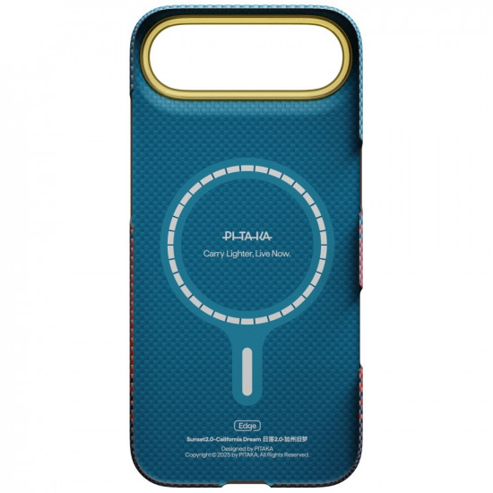 Case PITAKA Edge Case California Dream 03 for iPhone Air sunset Case PITAKA Edge Case California Dream 03 for iPhone Air sunset