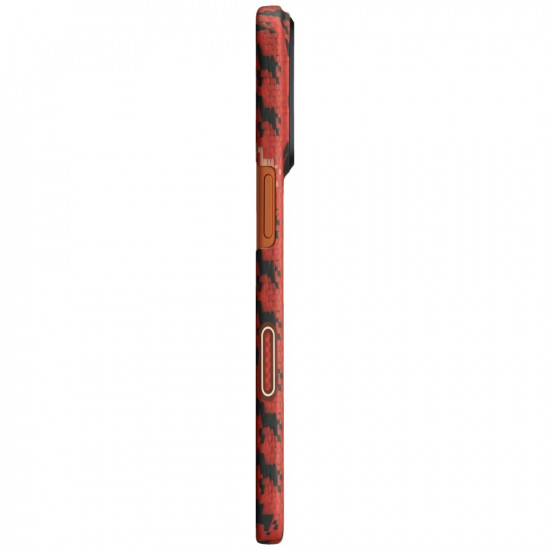 Case PITAKA Edge Case Happiness Rides In for iPhone 17 Pro cinnabar steed