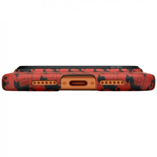 Case PITAKA Edge Case Happiness Rides In for iPhone 17 Pro cinnabar steed