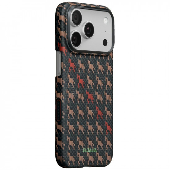 Case PITAKA Edge Case Happiness Rides In for iPhone 17 Pro Max ebon kylin Case PITAKA Edge Case Happiness Rides In for iPhone 17 Pro Max ebon kylin