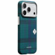 Case PITAKA Flora in Grid Edge for iPhone 17 Pro forest dawn