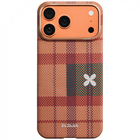 Case PITAKA Flora in Grid Edge for iPhone 17 Pro Max cloud dusk Case PITAKA Flora in Grid Edge for iPhone 17 Pro Max cloud dusk