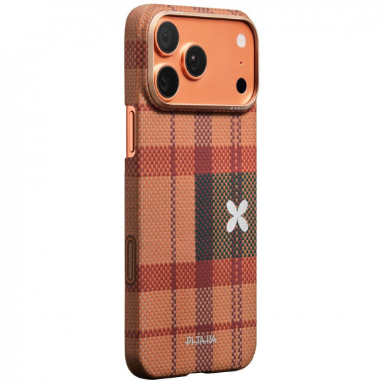 Case PITAKA Flora in Grid Edge for iPhone 17 Pro Max cloud dusk Case PITAKA Flora in Grid Edge for iPhone 17 Pro Max cloud dusk