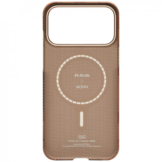 Case PITAKA Flora in Grid Edge for iPhone 17 Pro Max cloud dusk Case PITAKA Flora in Grid Edge for iPhone 17 Pro Max cloud dusk
