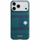 Case PITAKA Flora in Grid Edge for iPhone 17 Pro Max forest dawn