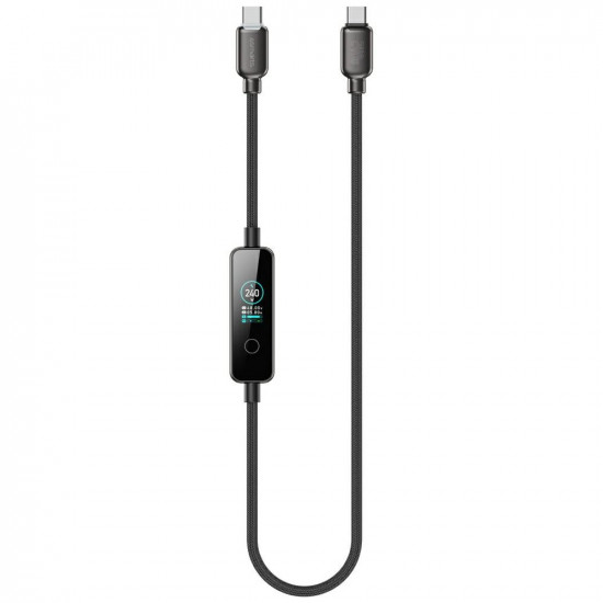 4smarts ScreenCord USB-C cable 240W 1.2 m, black 4smarts ScreenCord USB-C cable 240W 1.2 m, black