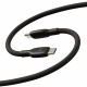 Motorola Silicone USB-C to USB-C Cable 2 m 5 A black Motorola Silicone USB-C to USB-C Cable 2 m 5 A black