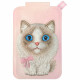 Magnetic phone wallet stand Nimmy New Big-Eye Cute Pets 2.0 Cat pink