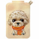 Magnetic phone wallet stand Nimmy New Big-Eye Cute Pets 2.0 Dog brown