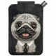 Magnetic phone wallet stand Nimmy New Big-Eye Cute Pets 2.0 Dog black Magnetic phone wallet stand Nimmy New Big-Eye Cute Pets 2.0 Dog black