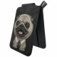 Magnetic phone wallet stand Nimmy New Big-Eye Cute Pets 2.0 Dog black Magnetic phone wallet stand Nimmy New Big-Eye Cute Pets 2.0 Dog black