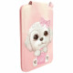 Magnetic phone wallet stand Nimmy New Big-Eye Cute Pets 2.0 Dog pink Magnetic phone wallet stand Nimmy New Big-Eye Cute Pets 2.0 Dog pink