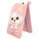 Magnetic phone wallet stand Nimmy New Big-Eye Cute Pets 2.0 Dog pink Magnetic phone wallet stand Nimmy New Big-Eye Cute Pets 2.0 Dog pink